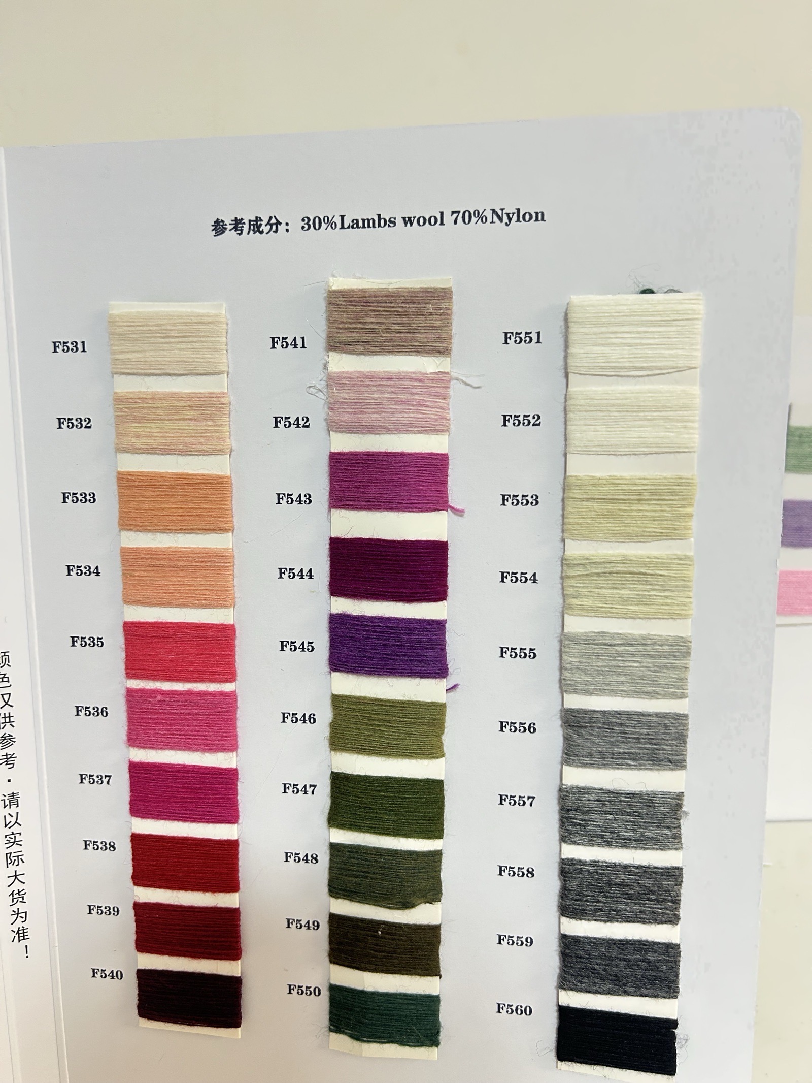 30/70Wool