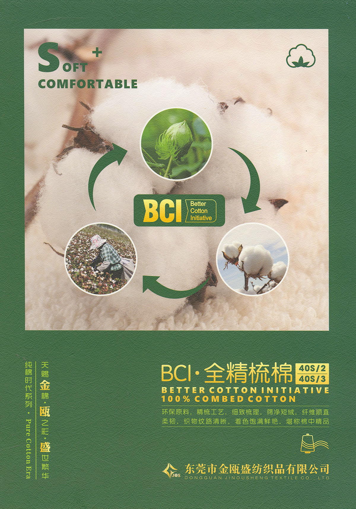 BCI.全精梳棉
