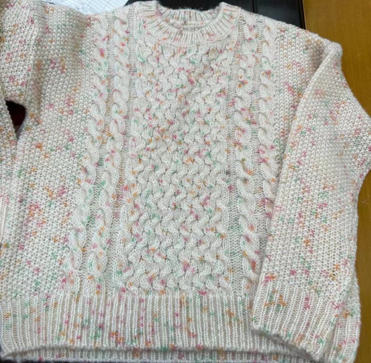 PA+ 1/3支炫彩彩点喷毛纱Air Yarn