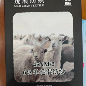6%羊毛混紡紗