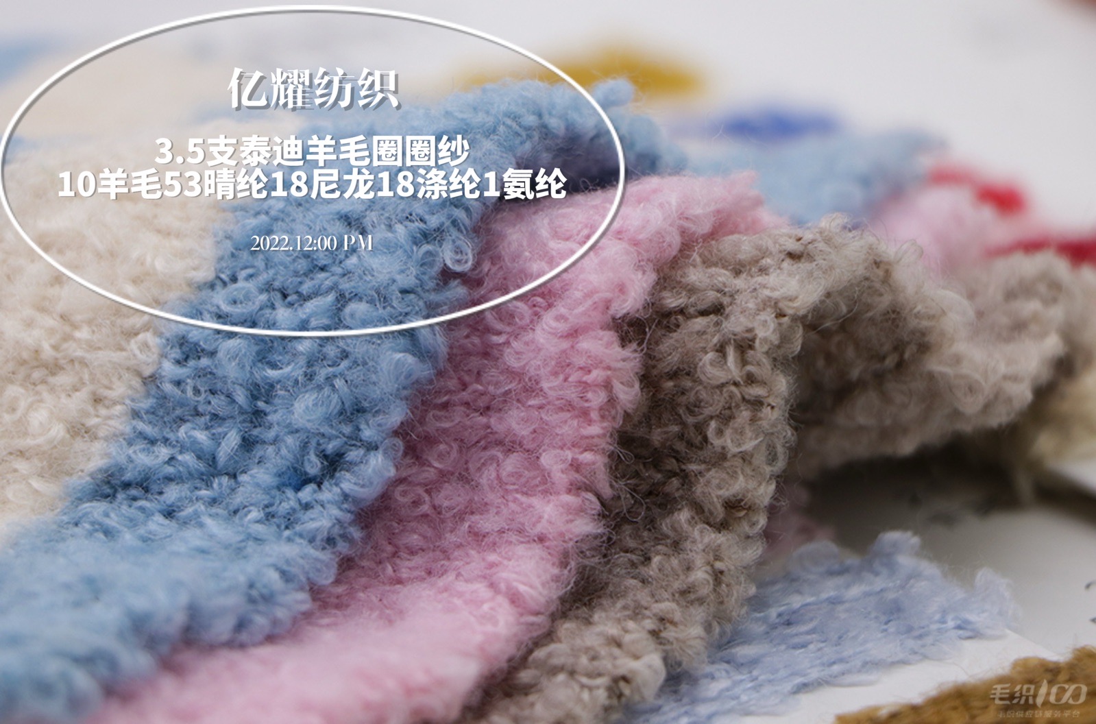 3.5支泰迪羊毛圈圈紗