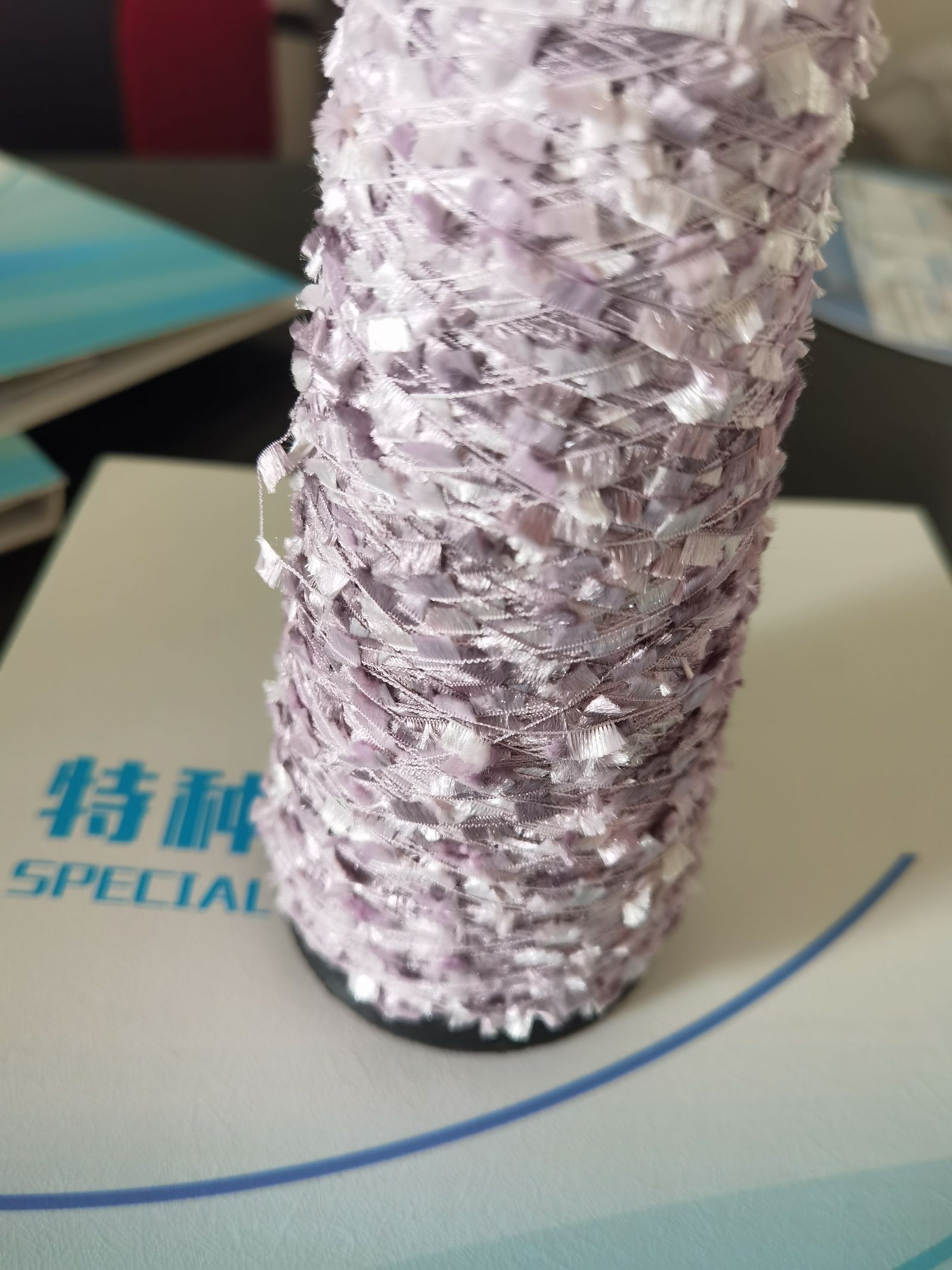 段染紅旗紗