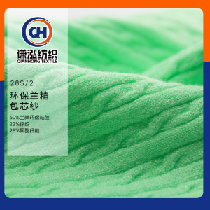 環(huán)保蘭精包芯紗