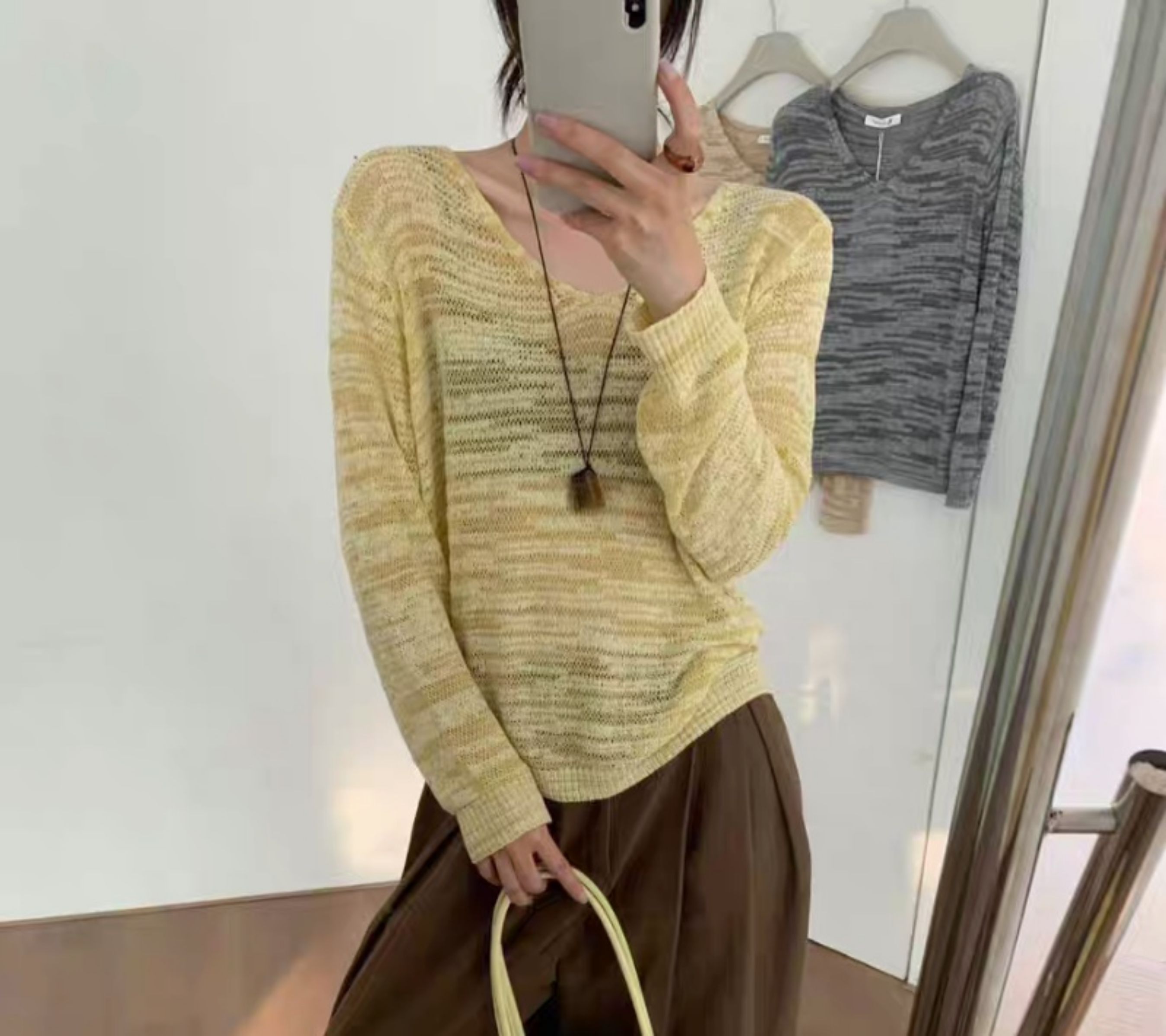 9NM竹節經緯紗